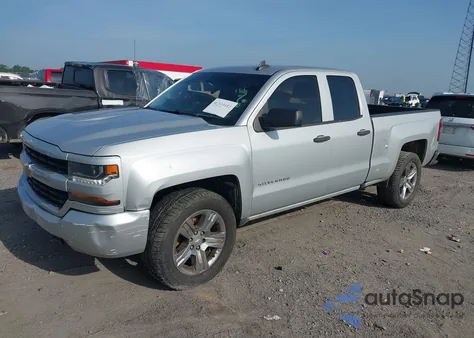 2018 Chevrolet Silverado Custom из США, поврежденный, VIN 1GCRCPEC4JZ110265